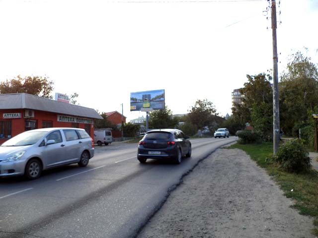 Фотография рекламного носителя, тип: Билборд 3x6, адрес: Бородинская ул., д.30, Краснодар, Краснодарский край, Россия. Сторона Б №492698