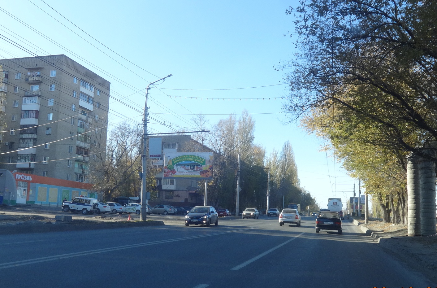 Фотография рекламного носителя, тип: Билборд 3x6, адрес: Московское ш., д.31 Х 2-й Московский пр-зд., Саратов, Саратовская область, Россия. Сторона B №992349