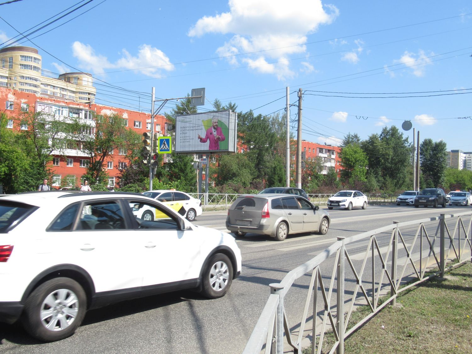 Фотография рекламного носителя, тип: Билборд 3x6, адрес: Космонавтов ш. Х Вавилова ул., поз.1, Пермь, Пермский край, Россия. Сторона B1-B3 №755824