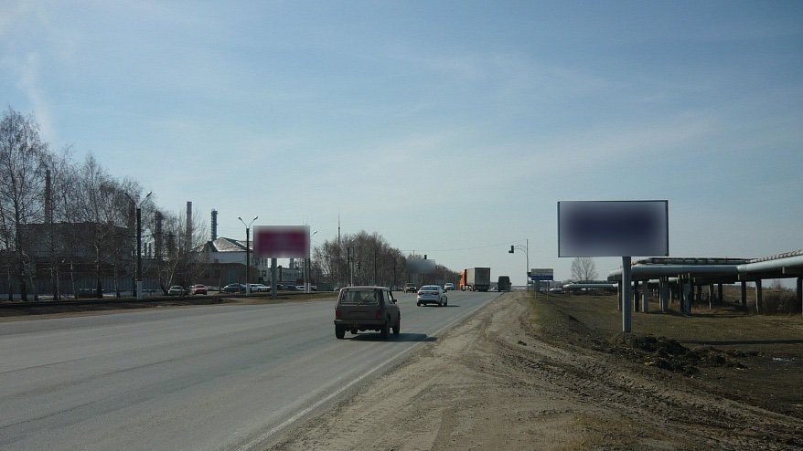 Фотография рекламного носителя, тип: Билборд 3x6, адрес: Промышленная ул., д.2, Нижнекамск, Республика Татарстан, Россия. Сторона A №761442
