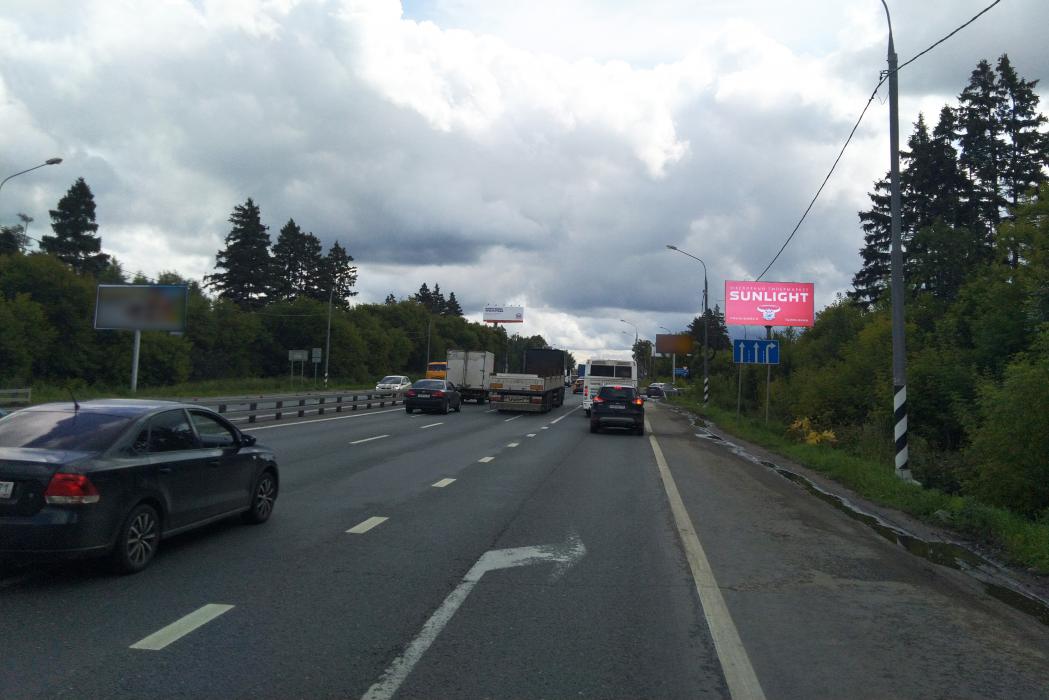 Фотография рекламного носителя, тип: Билборд 3x6, адрес: Ленинградское ш., 30 300м, Химки, Московская область, Россия. Сторона A №767648