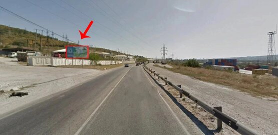 Фотография рекламного носителя, тип: Билборд 3x6, адрес: 2-я ж/д петля, район базы ЛДПР, Новороссийск, Краснодарский край, Россия. Сторона Б №854296