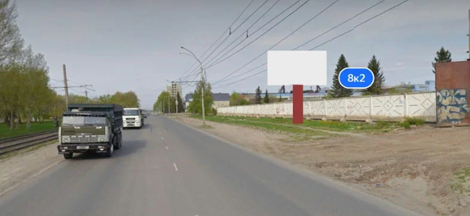 Фотография рекламного носителя, тип: Билборд 3x6, адрес: Космонавтов ул., д.8к2, Алтайский край, Россия. Сторона А №1325922
