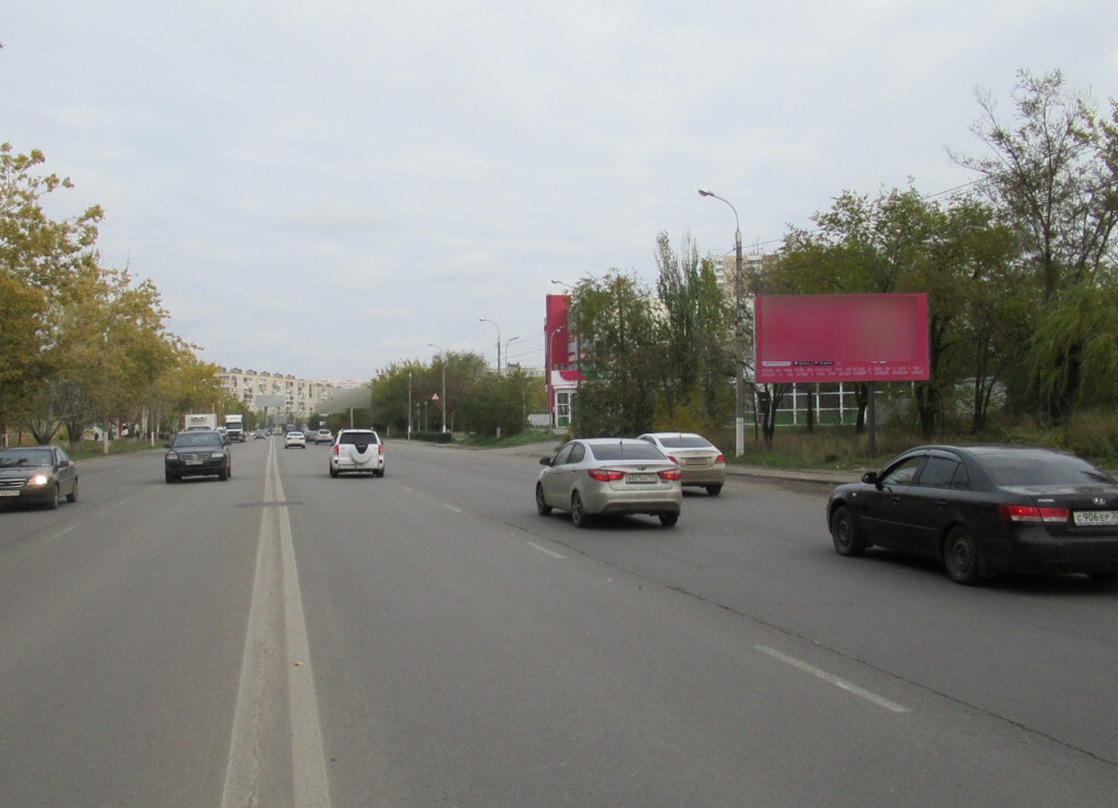 Фотография рекламного носителя, тип: Билборд 3x6, адрес: Героев Сталинграда пр-т., д.91 Х Петропавловская ул.,, Волгоград, Волгоградская область, Россия. Сторона А №1054373
