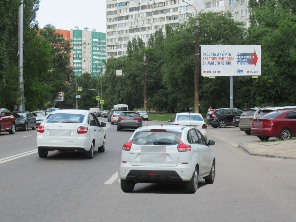 Фотография рекламного носителя, тип: Билборд 3x6, адрес: Владимира Невского ул., д.24, Воронеж, Воронежская область, Россия. Сторона А №363415