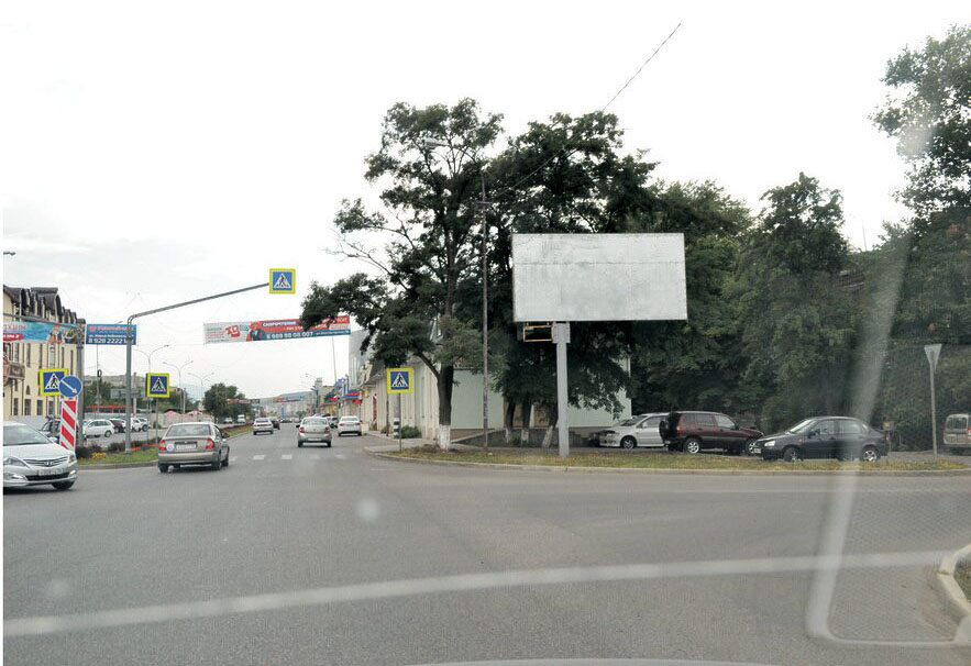 Фотография рекламного носителя, тип: Билборд 3x6, адрес: 22 Партсъезда ул. Х Кисловодская ул., Минеральные Воды, Ставропольский край, Россия. Сторона А №838839