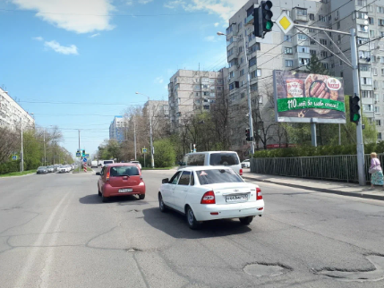 Фотография рекламного носителя, тип: Билборд 3x6, адрес: Сормовская ул. Х Симферопольская ул., Краснодар, Краснодарский край, Россия. Сторона А №467239