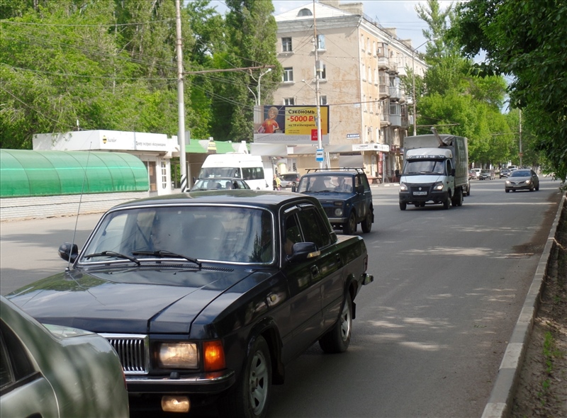Фотография рекламного носителя, тип: Билборд 3x6, адрес: Строителей пр-т., д.15б, Саратов, Саратовская область, Россия. Сторона Б №819210