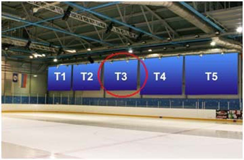 Фотография рекламного носителя, тип: Нестандартный билборд, адрес: Арена Мытищи, тренировочная арена, Мытищи, Московская область, Россия. Сторона А №440430