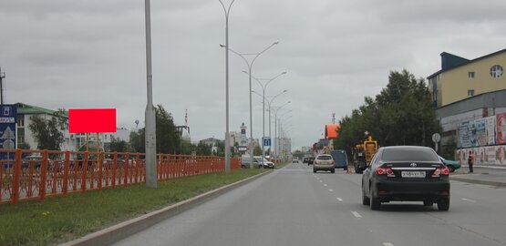 Фотография рекламного носителя, тип: Билборд 3x6, адрес: Ленина ул., ТЦ Донатор, Нижневартовск, Ханты-Мансийский автономный округ – Югра, Россия. Сторона Б №853681