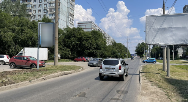 Фотография рекламного носителя, тип: Панель-кронштейн, адрес: Чернореченская ул., д.38, поз. 3, Самара, Самарская область, Россия. Сторона А №1081068