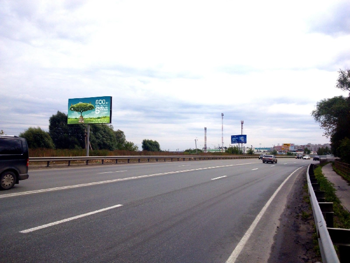 Фотография рекламного носителя, тип: Билборд 3x6, адрес: Муромское ш., 150м от АЗС, Рязань, Рязанская область, Россия. Сторона Б №804238