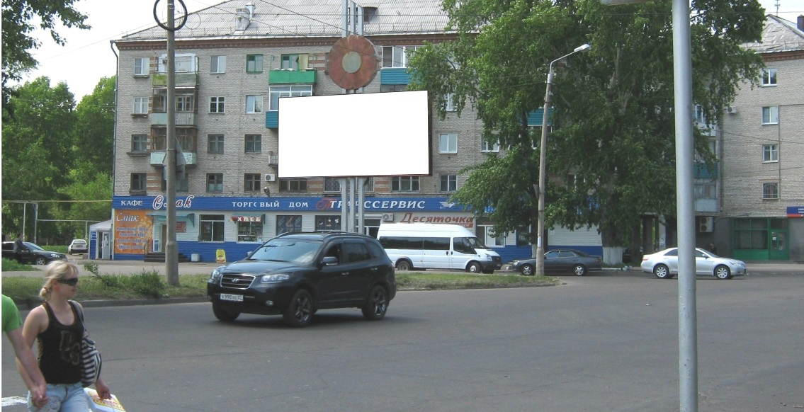 Фотография рекламного носителя, тип: Билборд 3x6, адрес: Октябрьский пр-т., гимназия №9, Комсомольск-на-Амуре, Хабаровский край, Россия. Сторона Б №843004