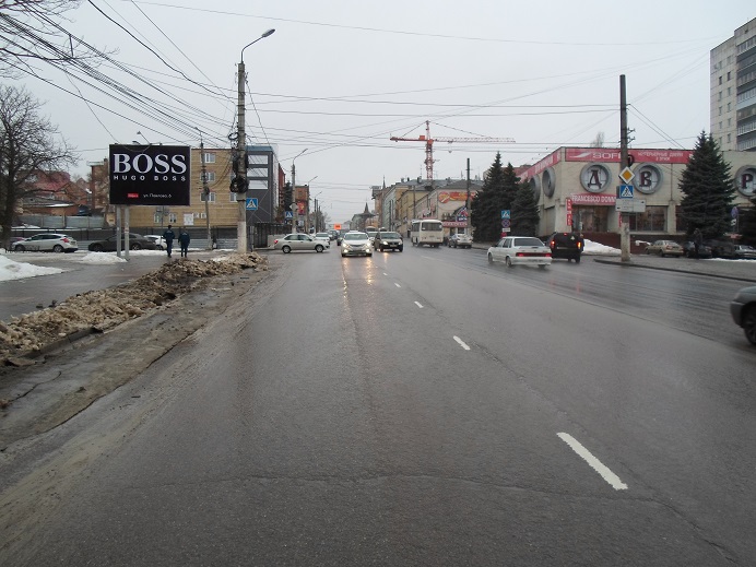 Фотография рекламного носителя, тип: Ситиборд 2.7x3.7, адрес: Дзержинского ул., д.54, Курск, Курская область, Россия. Сторона B1-В3 №615326