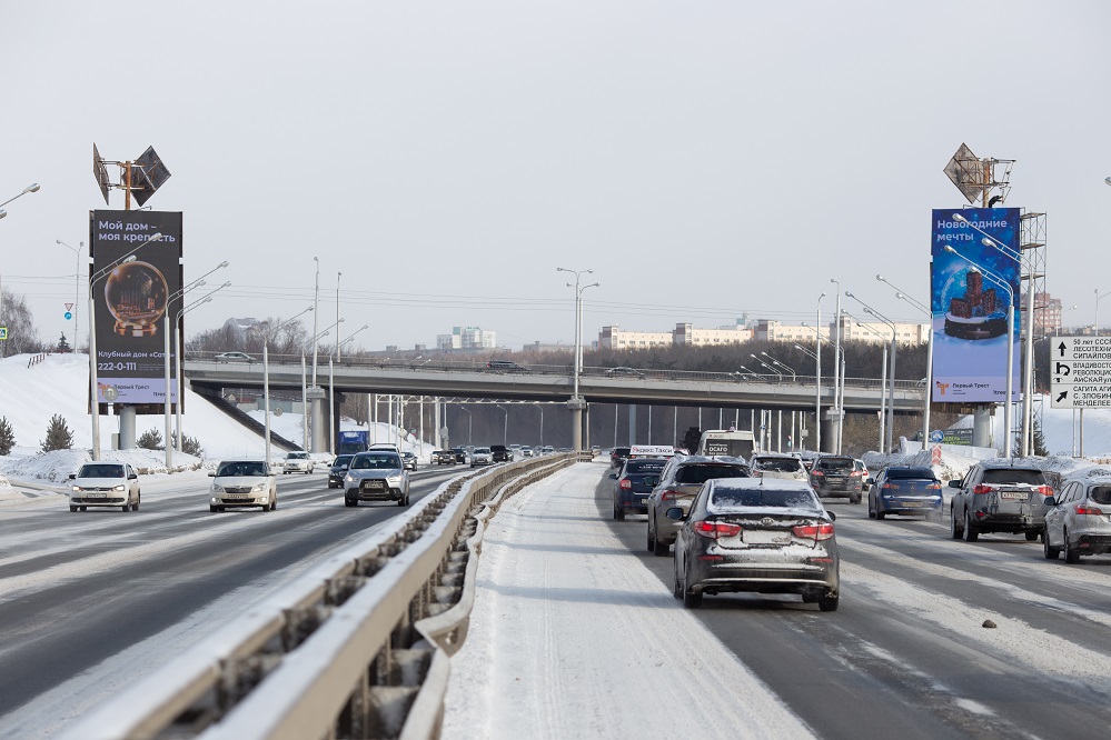 Фотография рекламного носителя, тип: Медиафасад, адрес: Салавата Юлаева пр-т. Х Сагита Агиша ул., д.1, Уфа, Республика Башкортостан, Россия. Сторона А/Б5 №849614