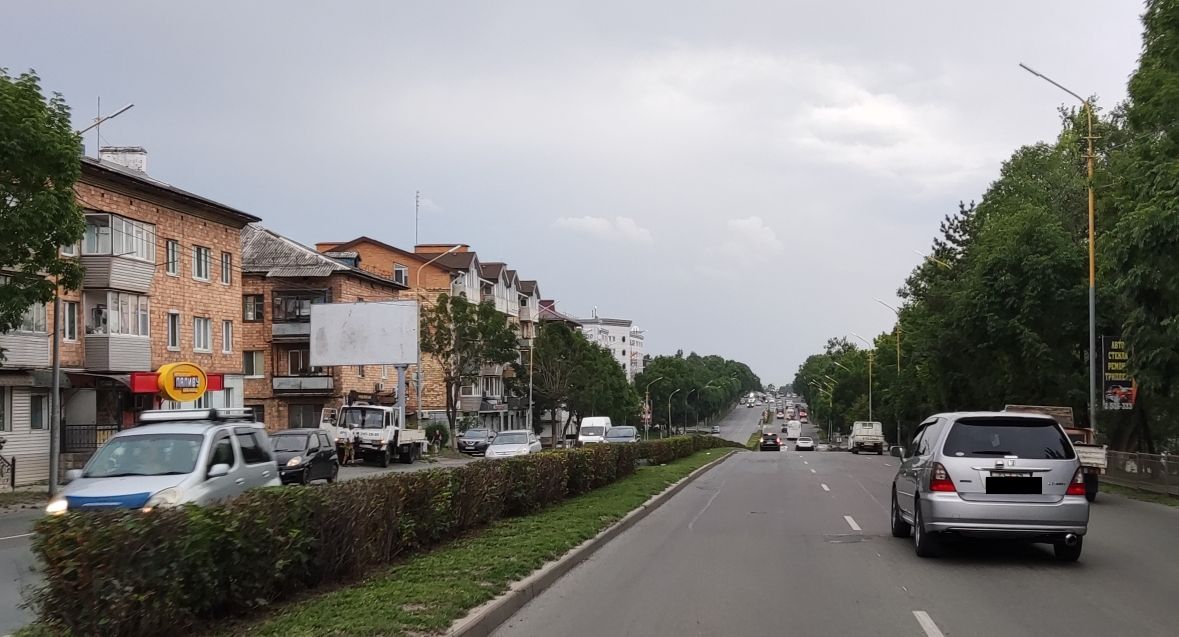 Фотография рекламного носителя, тип: Билборд 3x6, адрес: Артём-Восточный пос. а/д, 7 550м, Владивосток, Приморский край, Россия. Сторона Б №937825