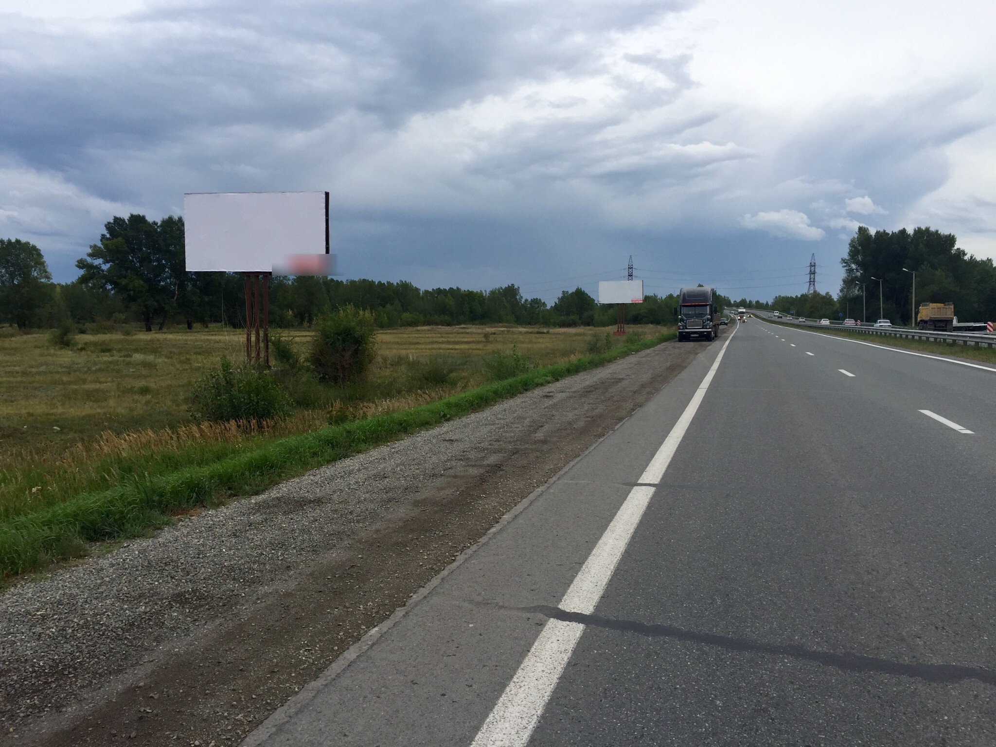 Фотография рекламного носителя, тип: Билборд 3x6, адрес: Объездная а/д. между Аскизская ул. и Советская ул., поз.2, Абакан, Республика Хакасия, Россия. Сторона Б №425576