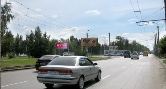 Фотография рекламного носителя, тип: Билборд 3x6, адрес: Богдана Хмельницкого ул., д.223, Омск, Омская область, Россия. Сторона А №419464