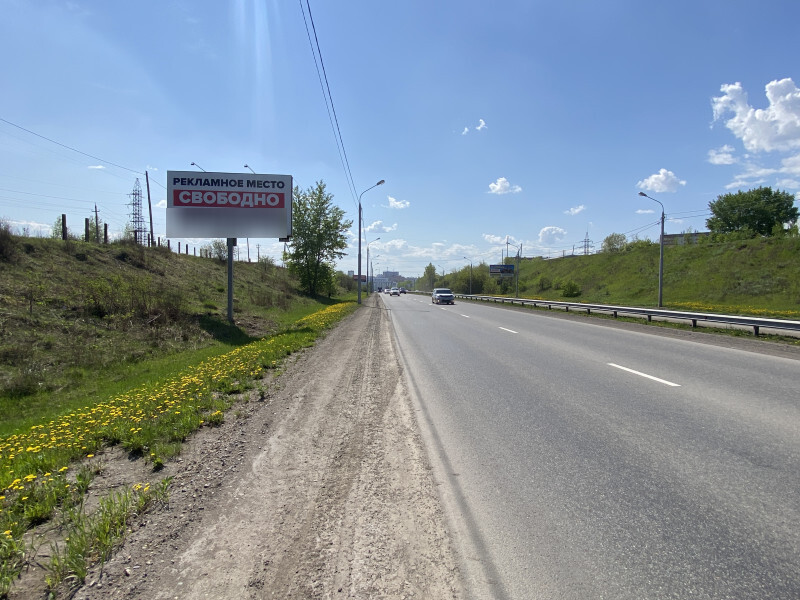 Фотография рекламного носителя, тип: Билборд 3x6, адрес: Енисейский тракт, 8 000м до поста ДПС, поз.1, Красноярск, Красноярский край, Россия. Сторона Б №779915