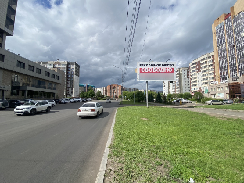Фотография рекламного носителя, тип: Билборд 3x6, адрес: Весны ул., д.2, поз.1, Красноярск, Красноярский край, Россия. Сторона А №779845