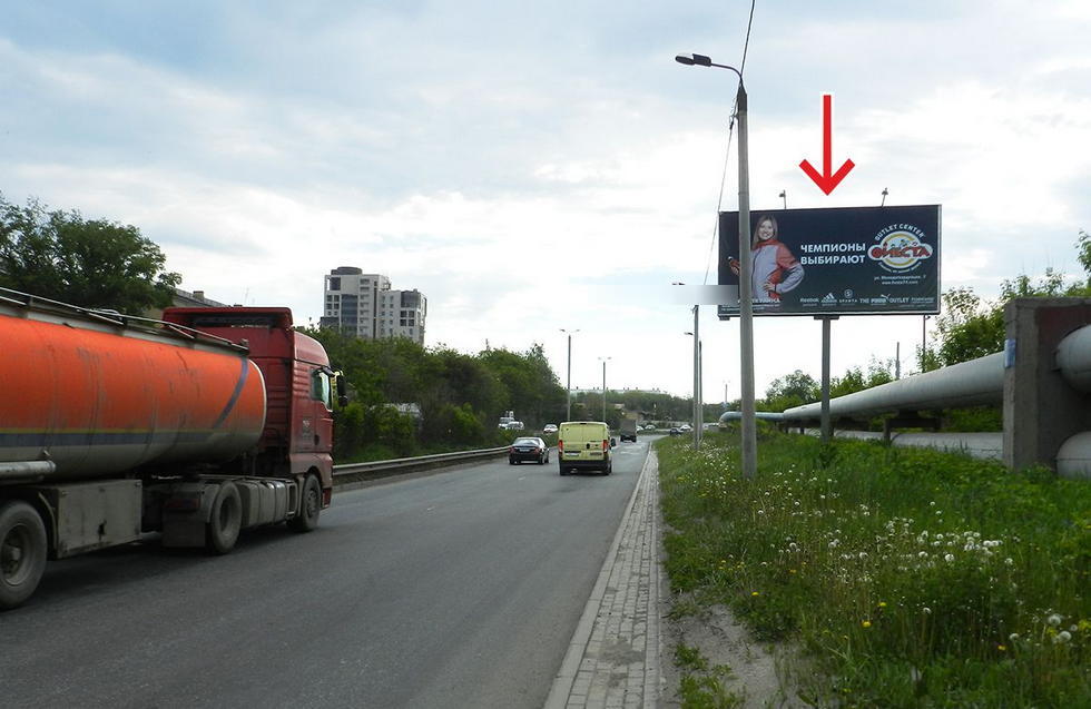 Фотография рекламного носителя, тип: Билборд 3x6, адрес: Меридиан а/д. Х Артиллерийская ул., Челябинск, Челябинская область, Россия. Сторона A №392200