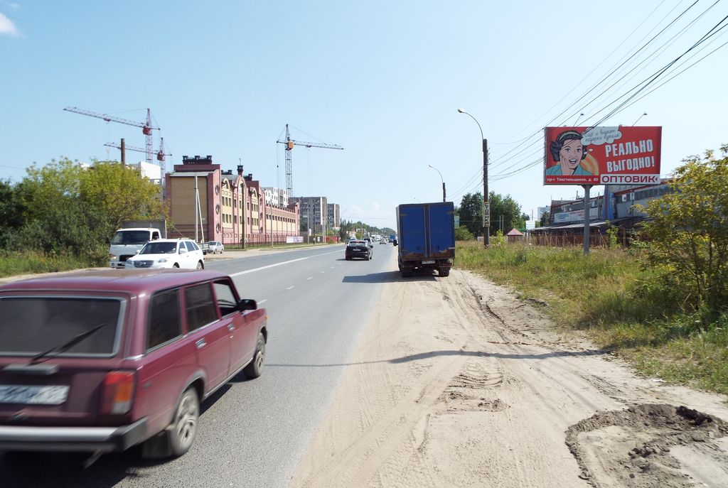 Фотография рекламного носителя, тип: Билборд 3x6, адрес: Станкостроителей ул., д.8А, Иваново, Ивановская область, Россия. Сторона А №569112