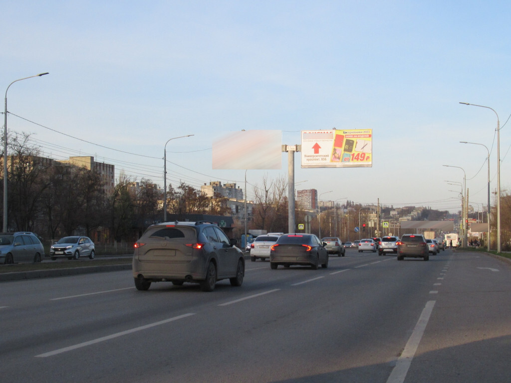 Фотография рекламного носителя, тип: Билборд 3x6, адрес: Университетский пр-т., д.92, 100м от Полухина ул., Волгоград, Волгоградская область, Россия. Сторона А2 №1054514