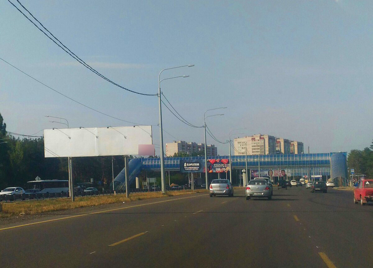 Фотография рекламного носителя, тип: Суперсайт 3x12, адрес: А-134 а/д., 593м, Воронеж, Воронежская область, Россия. Сторона Б №704866