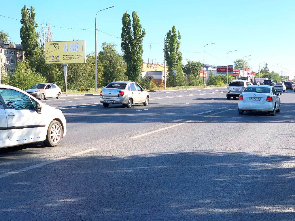 Фотография рекламного носителя, тип: Билборд 3x6, адрес: Университетский пр-т. Х Академика Королева ул., 15м за пересечением, Волгоград, Волгоградская область, Россия. Сторона Б №516895