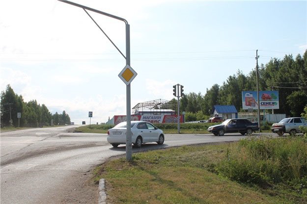 Фотография рекламного носителя, тип: Билборд 3x6, адрес: Бирск г., Кольцевая ул. Х Республиканская ул., Уфа, Республика Башкортостан, Россия. Сторона А №744702