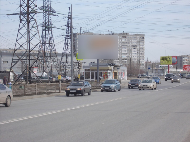 Фотография рекламного носителя, тип: Билборд 3x6, адрес: Таватуйская ул., д.2, Екатеринбург, Свердловская область, Россия. Сторона Б №571085