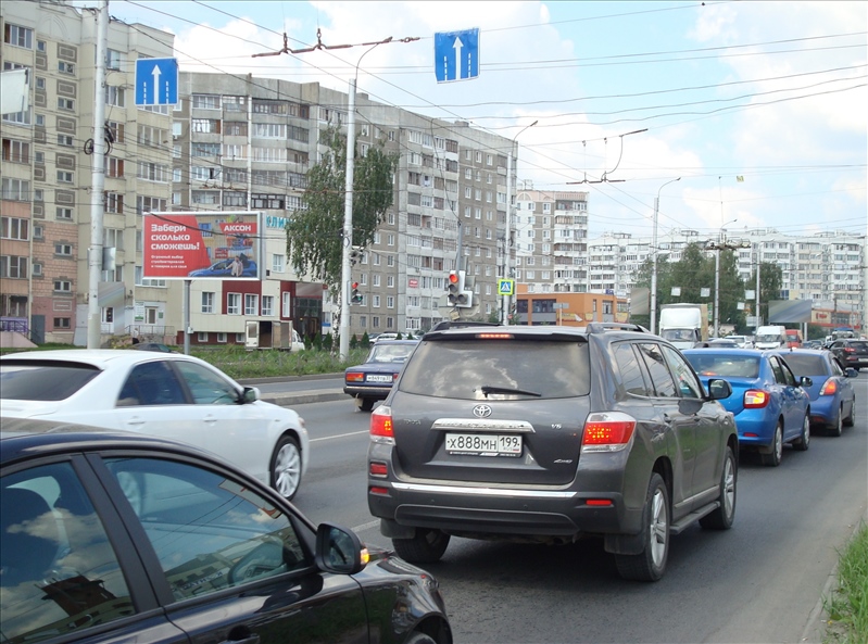 Фотография рекламного носителя, тип: Билборд 3x6, адрес: Куконковых ул., д.150, Иваново, Ивановская область, Россия. Сторона Б1-Б3 №576403