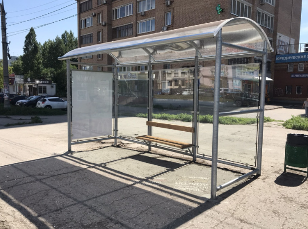 Фотография рекламного носителя, тип: Остановка 1.8x1.2, адрес: Кирова пр-т., д.304А Х Московское ш., Самара, Самарская область, Россия. Сторона B1 №828689