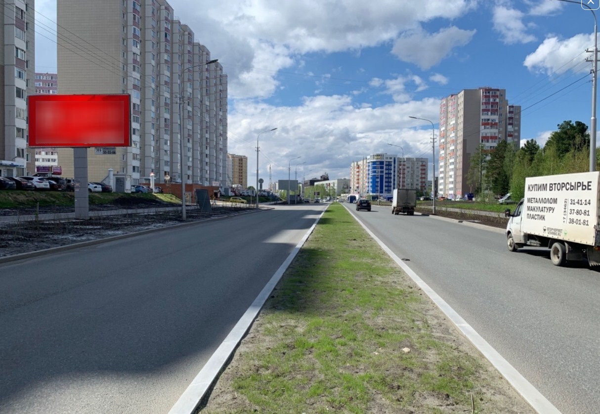 Фотография рекламного носителя, тип: Билборд 3x6, адрес: Крылова ул., д.30, Сургут, Ханты-Мансийский автономный округ – Югра, Россия. Сторона Б №959919