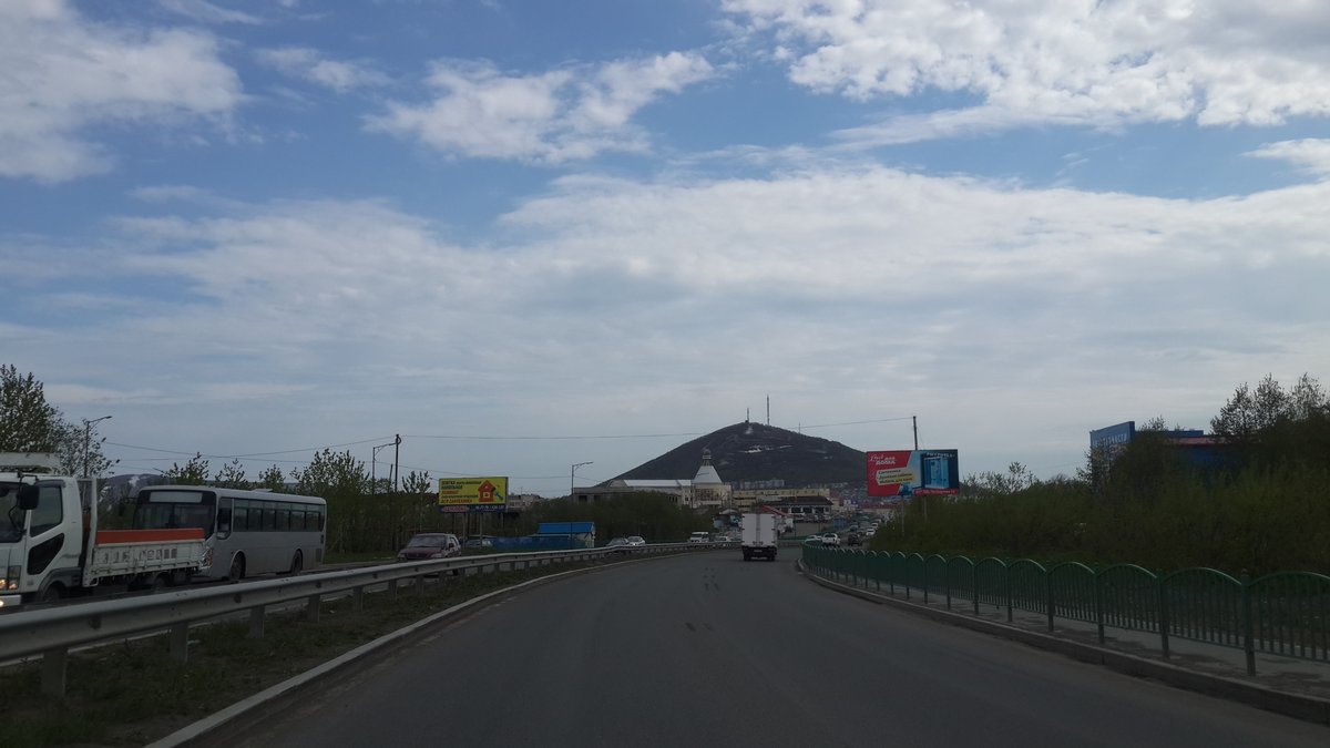 Фотография рекламного носителя, тип: Билборд 3x6, адрес: Северо-Восточное ш., поз.1, Петропавловск-Камчатский, Камчатский край, Россия. Сторона А №777451