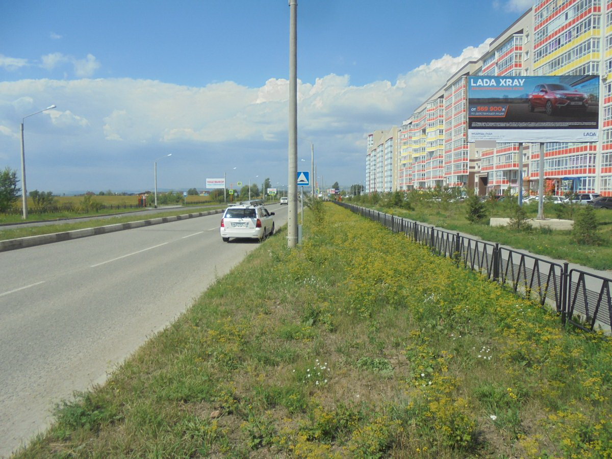 Фотография рекламного носителя, тип: Билборд 3x6, адрес: Сосновоборск г., Мира пр-т., д.5, Красноярск, Красноярский край, Россия. Сторона А №780175