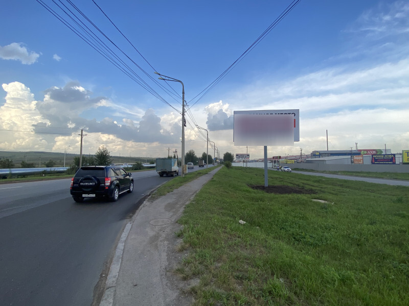Фотография рекламного носителя, тип: Билборд 3x6, адрес: Северное ш., д.35, стр.3, Красноярск, Красноярский край, Россия. Сторона А №848124