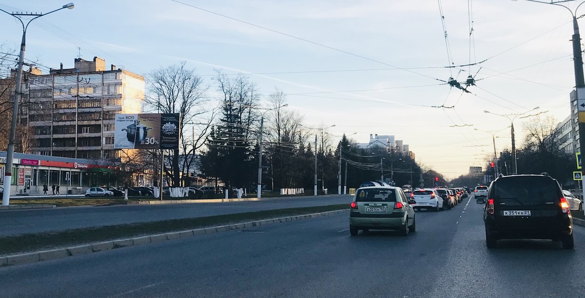 Фотография рекламного носителя, тип: Билборд 3x6, адрес: Московский пр-т., д.31, Чебоксары, Республика Чувашия, Россия. Сторона B №838488