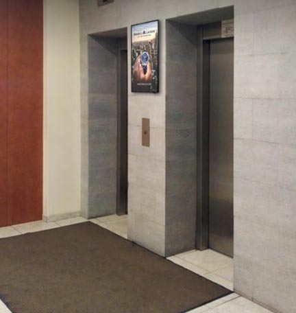 Фотография рекламного носителя, тип: Видеоэкран, адрес: Бизнес-центр «Магнус», 9-я линия В.О. ул., д.34, Санкт-Петербург, Россия. Сторона/вариант A №975817