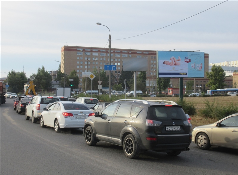 Фотография рекламного носителя, тип: Билборд 3x6, адрес: Дорожников пр-зд., поз.1, Волгоград, Волгоградская область, Россия. Сторона А №596104