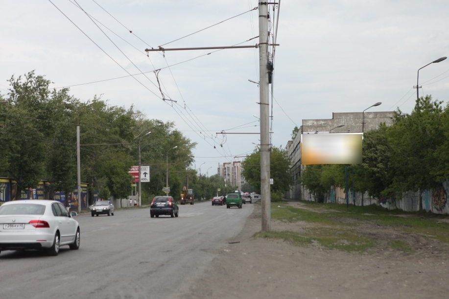 Фотография рекламного носителя, тип: Билборд 3x6, адрес: Коли Мяготина ул., поз.1, Курган, Курганская область, Россия. Сторона А №701130