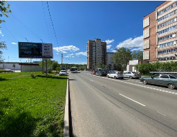 Фотография рекламного носителя, тип: Билборд 3x6, адрес: Парковый пр-т., д.37Б Х Зои Космодемьянской, Пермь, Пермский край, Россия. Сторона B №1050971