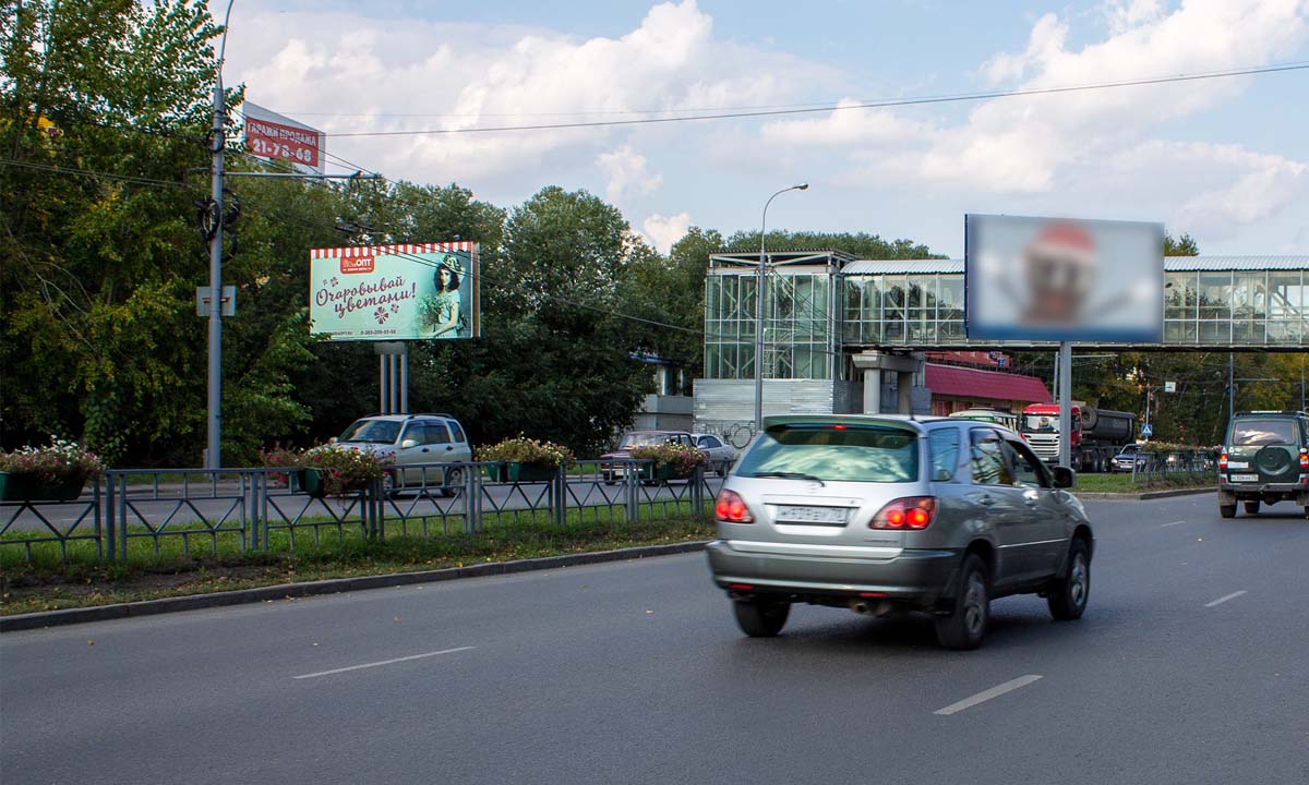 Фотография рекламного носителя, тип: Билборд 3x6, адрес: Мира пр-т., д.40а, Томск, Томская область, Россия. Сторона B №839583