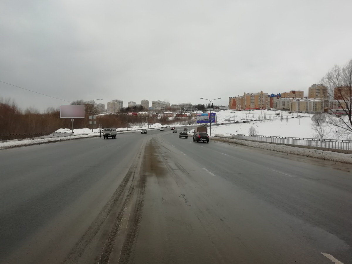 Фотография рекламного носителя, тип: Билборд 3x6, адрес: А. Крылова ул., транспортное кольцо, Чебоксары, Республика Чувашия, Россия. Сторона B №838378