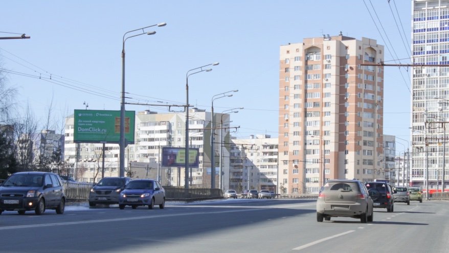 Фотография рекламного носителя, тип: Билборд 3x6, адрес: Академика Сахарова ул., д.17, Казань, Республика Татарстан, Россия. Сторона B №679142