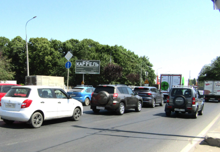 Фотография рекламного носителя, тип: Билборд 3x6, адрес: Уральская ул., д.81а, Краснодар, Краснодарский край, Россия. Сторона А №565735