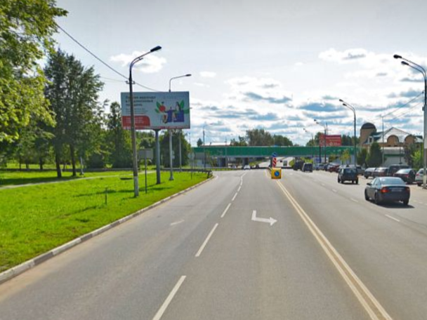 Фотография рекламного носителя, тип: Билборд 3x6, адрес: Ново-Солдатская ул., Волоколамск, Московская область, Россия. Сторона Б №1084836