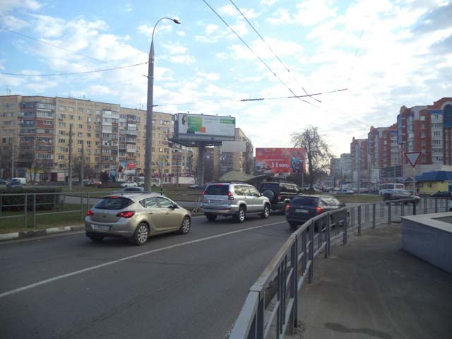 Фотография рекламного носителя, тип: Суперсайт 4x12, адрес: 40 Лет Победы ул. Х Российская ул., Краснодар, Краснодарский край, Россия. Сторона Б1-Б3 №492658