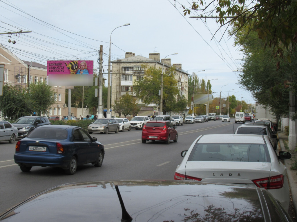 Фотография рекламного носителя, тип: Билборд 3x6, адрес: Ополченская ул., д.10, Волгоград, Волгоградская область, Россия. Сторона Б №946404