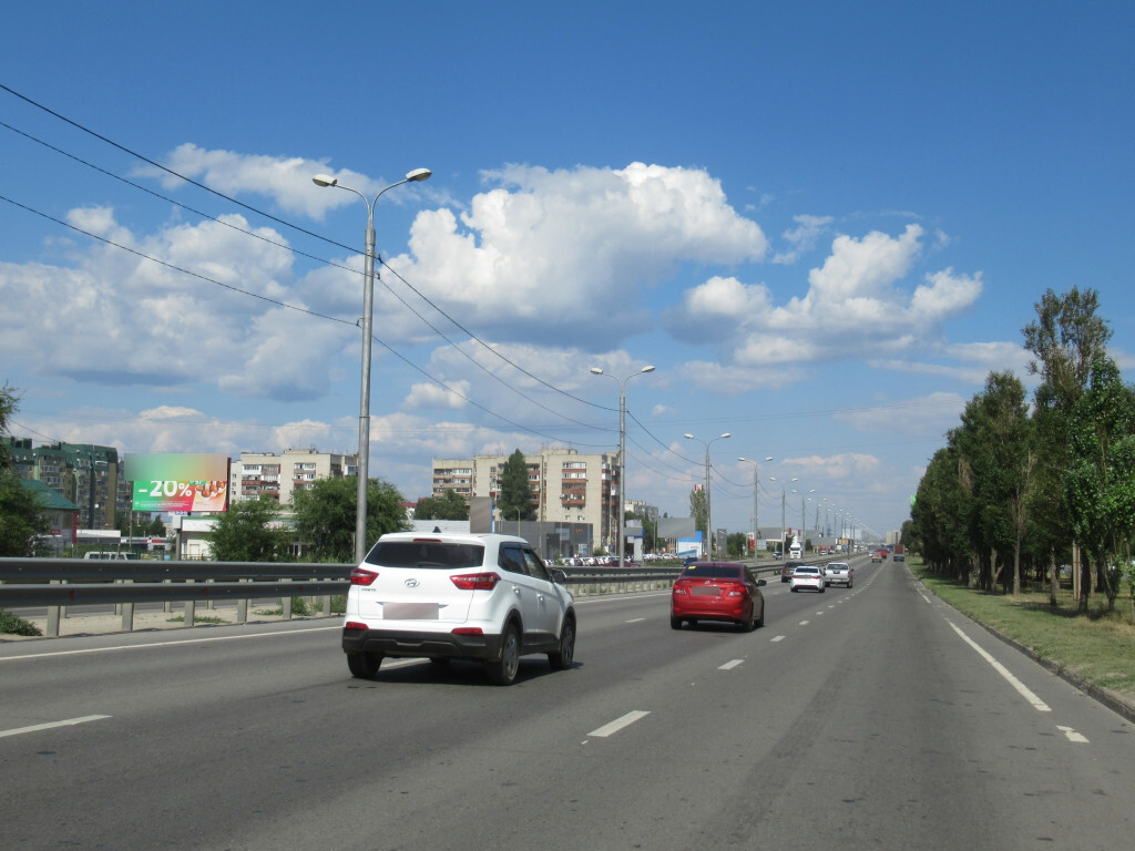 Фотография рекламного носителя, тип: Билборд 3x6, адрес: 3-я продольная магистраль, Землячки ул., д.21Б, Волгоград, Волгоградская область, Россия. Сторона Б №1047229